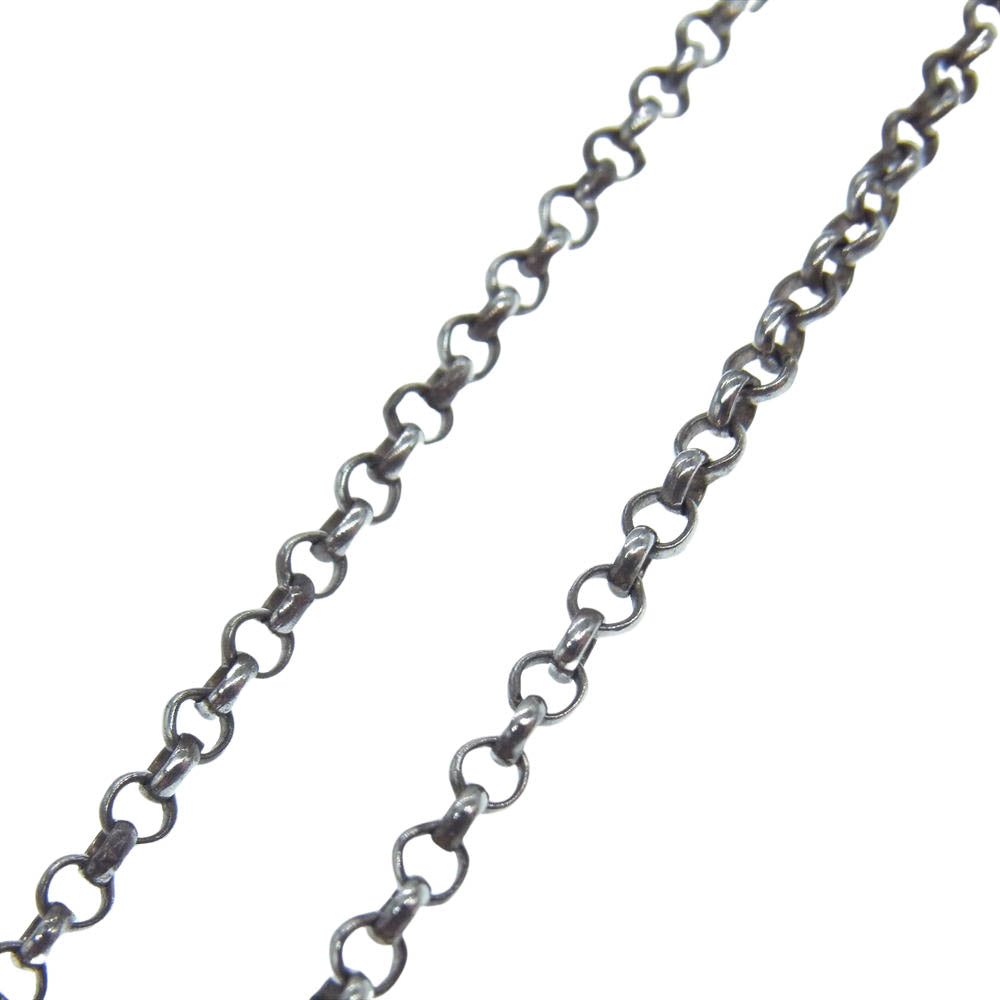 CHROME HEARTS クロムハーツ（原本無） NECKCHAIN R18 ロールチェーン ネックレス 18インチ 18inch シルバー系【中古】