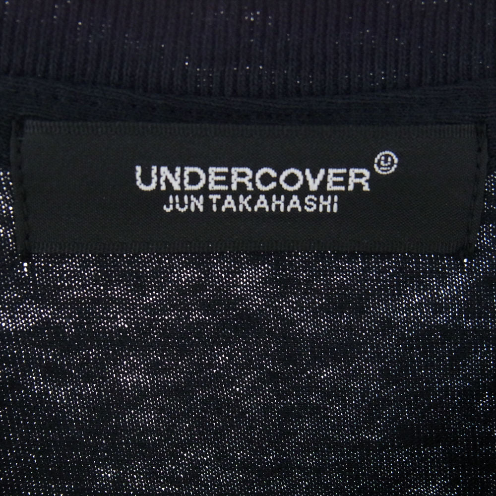 UNDERCOVER アンダーカバー 22SS UC1B9Z04-2 SN#2 精神の雑音 Tシャツ ミニトートバッグ アートブック セット ブラック系 L【新古品】【未使用】【中古】