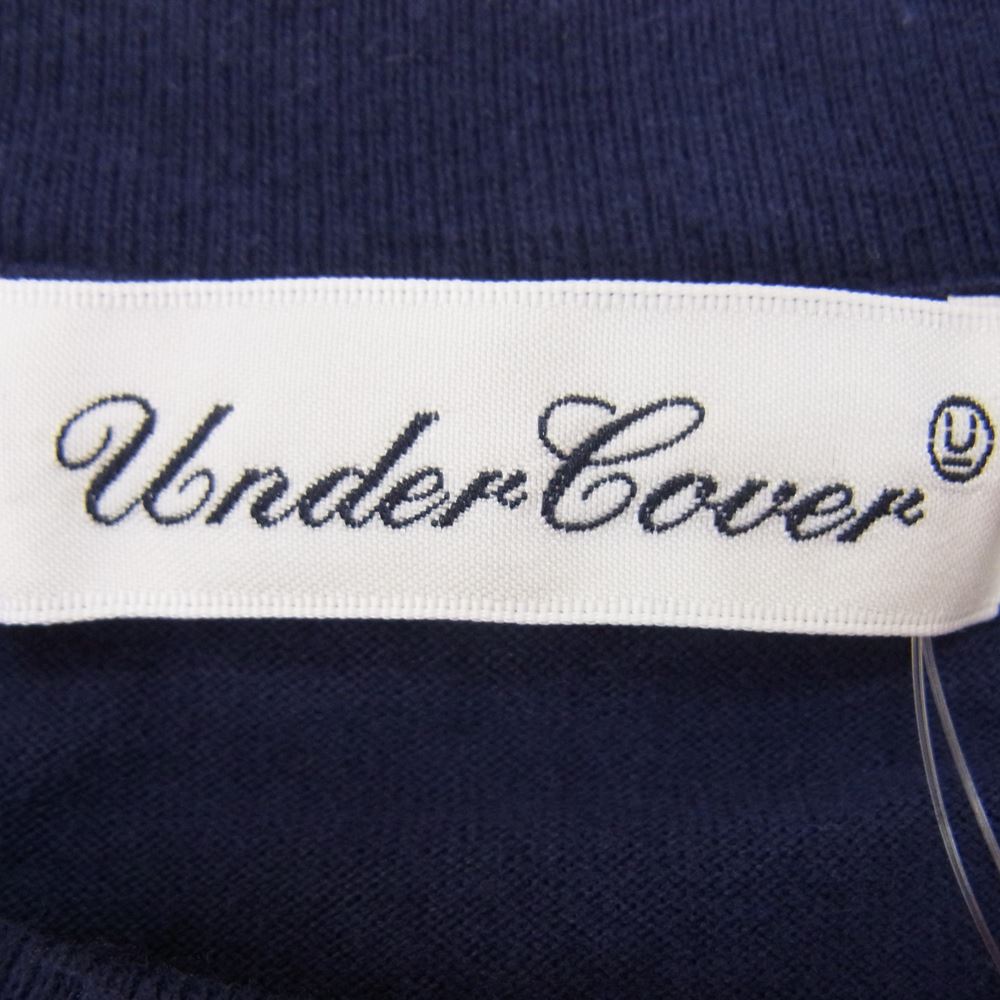 UNDERCOVER アンダーカバー 22SS UC1B3817 ODS TEE 半袖 Tシャツ ネイビー系 3【新古品】【未使用】【中古】