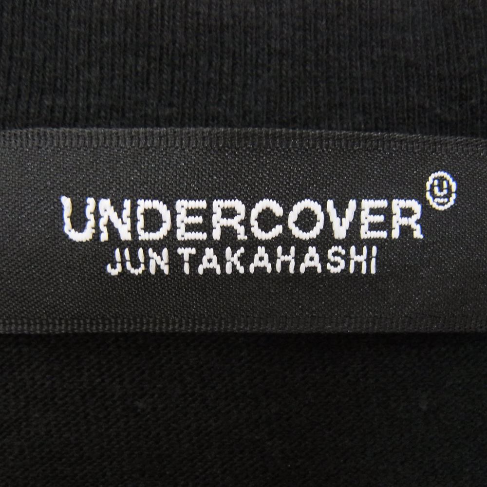 UNDERCOVER アンダーカバー UC2B1891-1 Crest Logo クレスト ロゴ TEE 半袖Ｔシャツ ブラック系 F【新古品】【未使用】【中古】