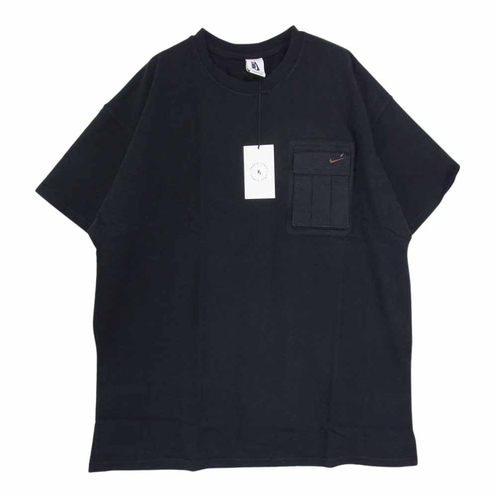 トラヴィス スコット CU0460-010 × NIKE ナイキ M NRG CACTUS TRAILS POCKET TEE ブラック系 XL【新古品】【未使用】【中古】
