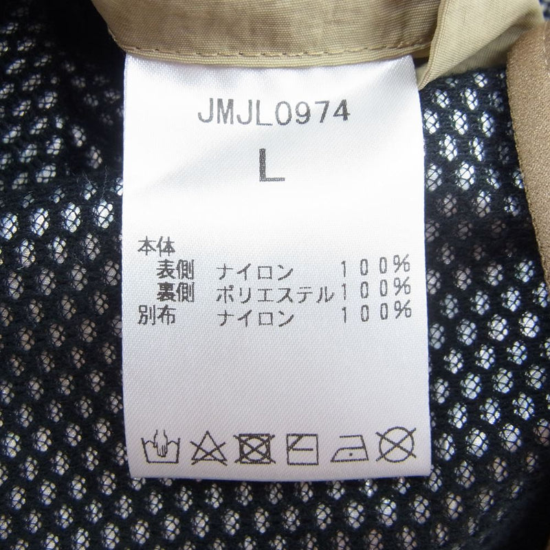 東京デザインスタジオ ニューバランス JMJL0974 TDS NB HEAT COAT ヒート コート ベージュ系 L【美品】【中古】