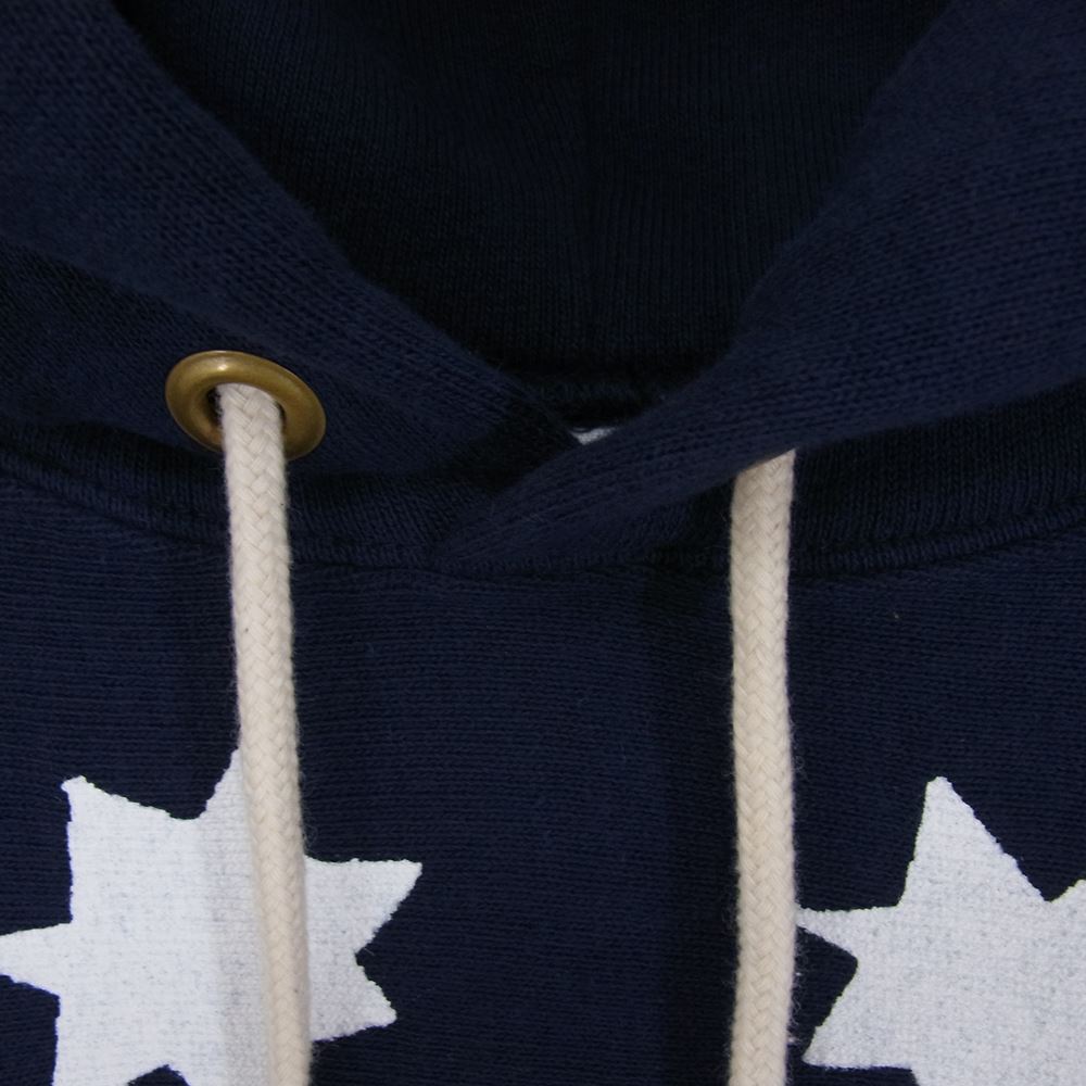 Champion チャンピオン C8-E121 単色タグ REVERSE WEAVE リバースウィーブ ロゴ スウェット パーカー ネイビー系 M【中古】