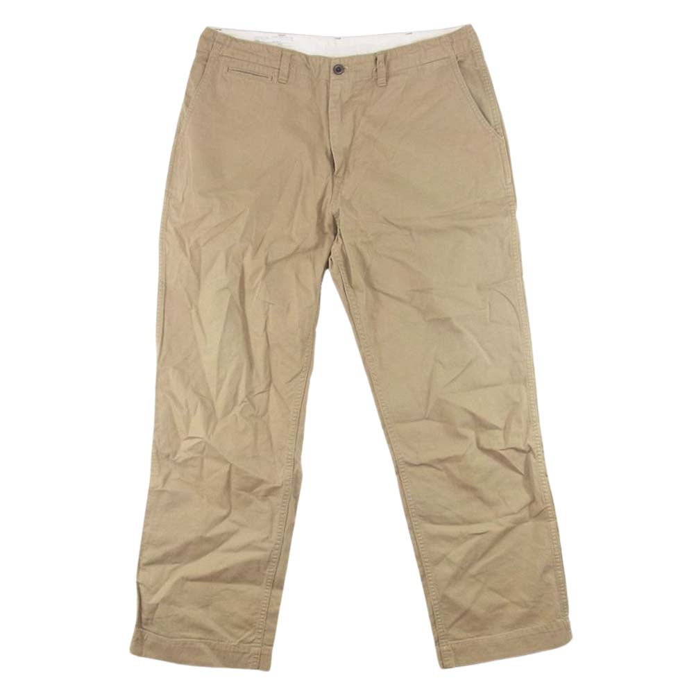 ジャパンブルージーンズ Brooklyn Trousers ブルックリン トラウザー チノ パンツ ブラウン系 34【中古】