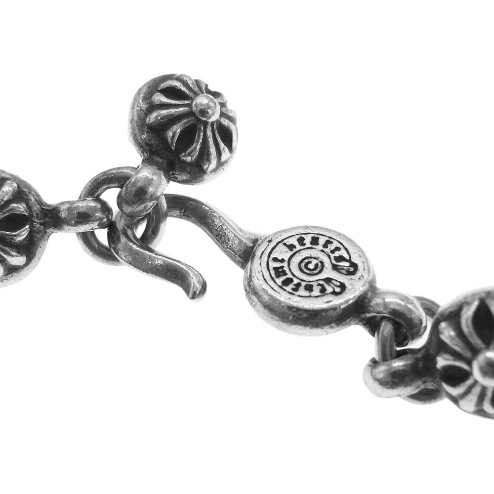 CHROME HEARTS クロムハーツ（原本無） NO1 BALL #1 クロスボール シルバー ブレスレット シルバー系【中古】