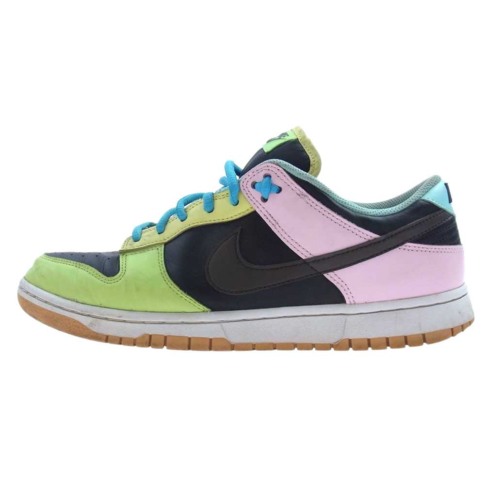 NIKE ナイキ DH0952-001 Dunk Low SE Free.99 ダンク ロー SE フリー.99 スニーカー ダークチョコレート/コパ/ピンク 29ｃｍ【中古】