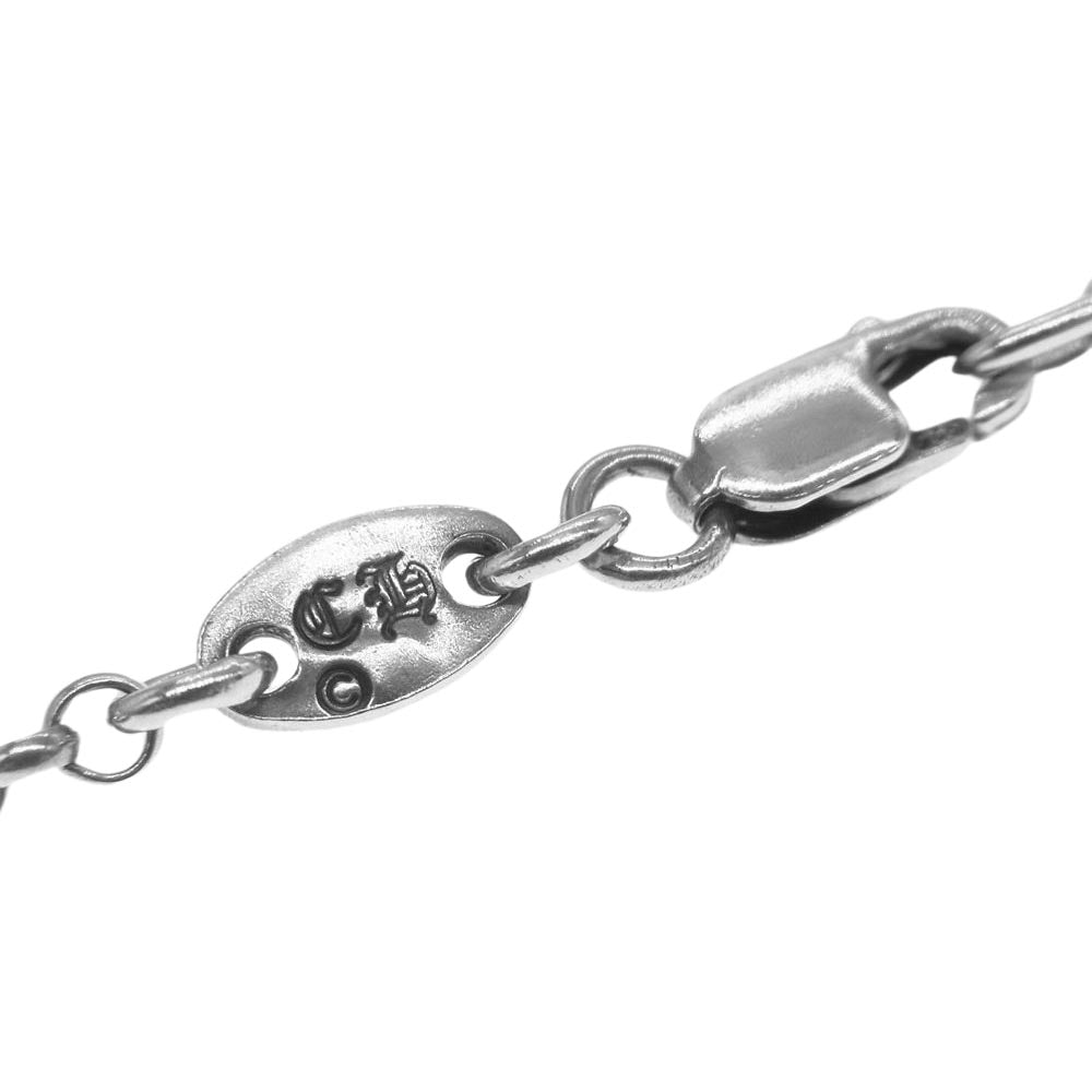 CHROME HEARTS クロムハーツ（原本無） NECKCHAIN R18inch ロール チェーン 18インチ ネックレス　 シルバー系【中古】