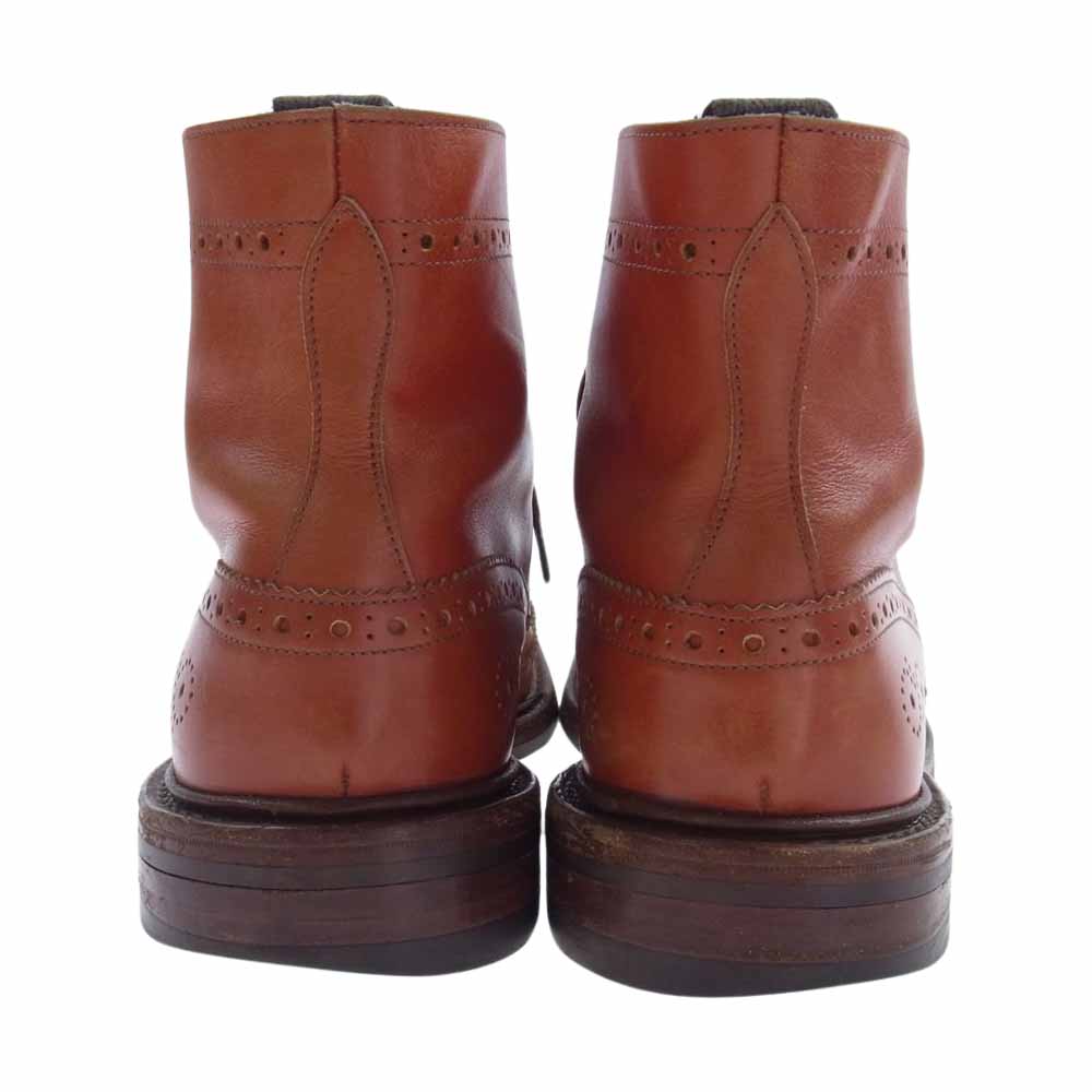 Tricker's トリッカーズ M6178 ポールスミス別注 Brogue Boots ブローグ カントリー ブーツ ダイナイトソール  ブラウン系【中古】