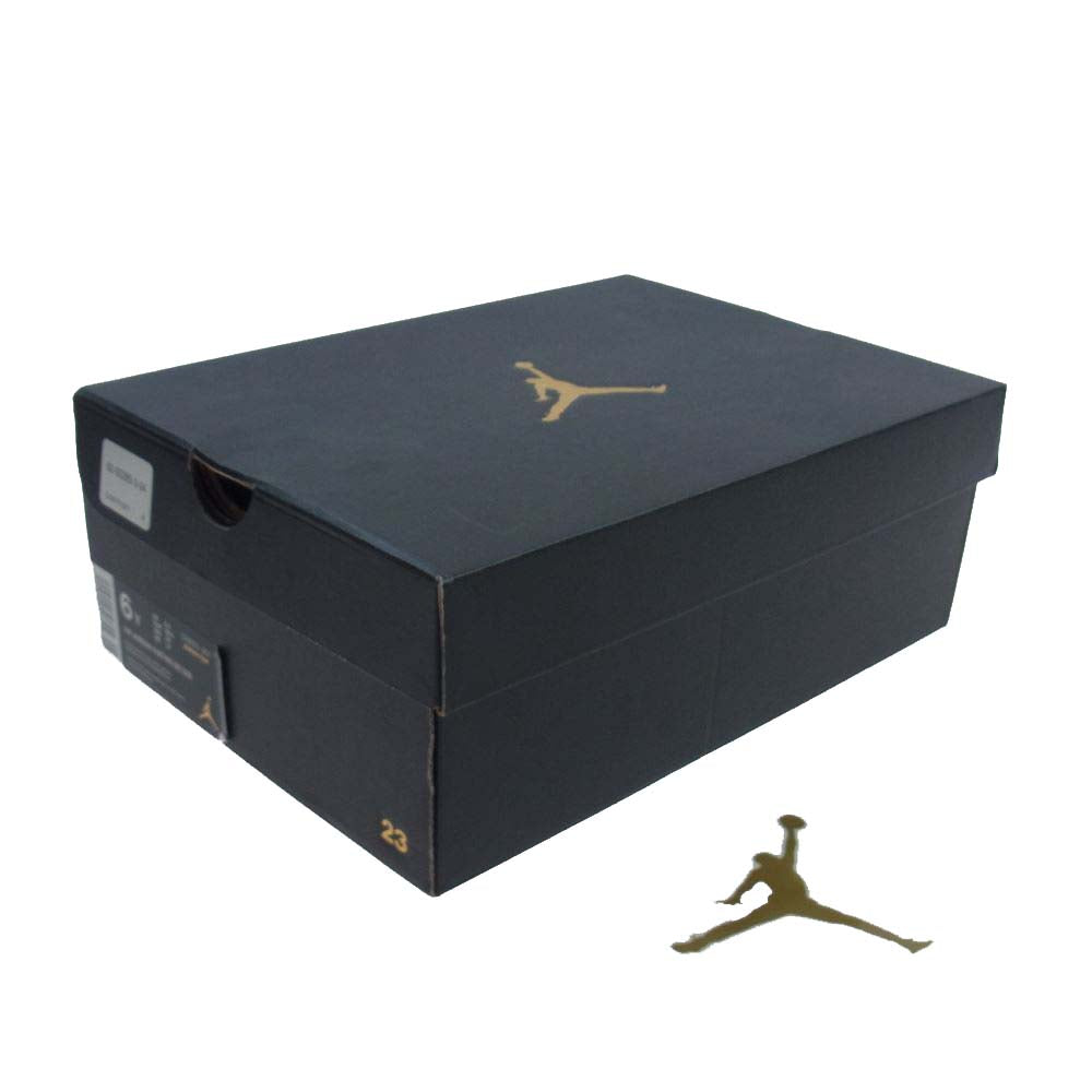 NIKE AIR JORDAN ナイキ ジョーダン CI2970-001 4 RETRO SE GS AJ4  レトロ レーサー ブラック ガム スニーカー ブラック系 24cm【中古】
