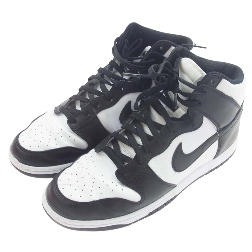 NIKE ナイキ DD1399-105 Dunk High Championship White ダンク ハイ チャンピオンシップ ホワイト スニーカー ブラック系 ホワイト系 29cm【中古】