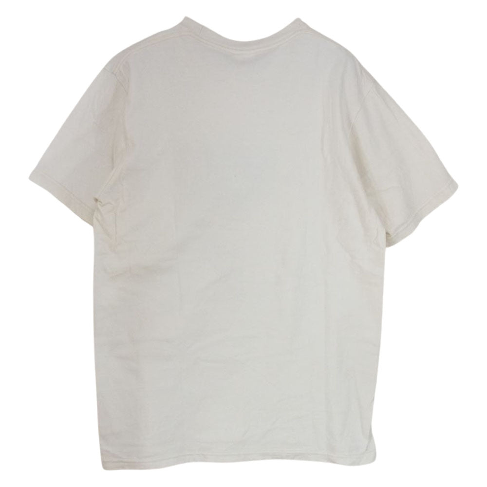 Supreme シュプリーム 22SS invisible et invincible Mask Tee インビシブル マスク ロゴプリント 半袖 Tシャツ ホワイト系 S【中古】