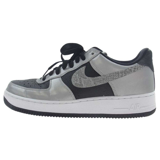 NIKE ナイキ DJ6033-001 Air Force 1 Low Silver Snake エアフォース1 ロー シルバースネーク スニーカー シルバー系 ブラック系 28cm【中古】