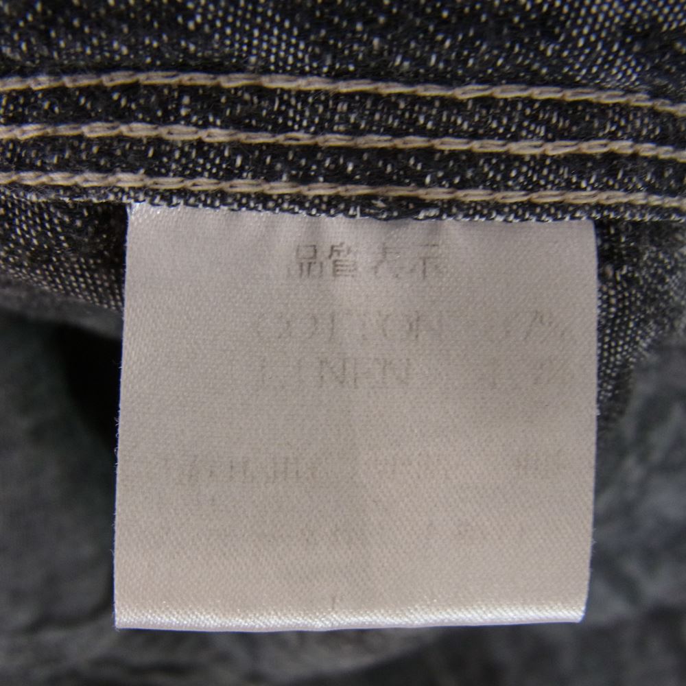 R.J.B アールジェイビー シャンブレー 山ポケ ワーク 長袖 シャツ グレー系 36【中古】