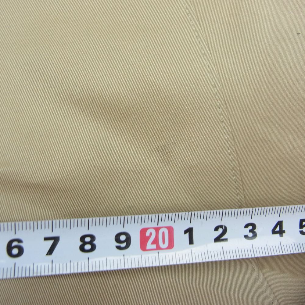 THE FLAT HEAD ザフラットヘッド MK LABEL ライナー付き ロング ロレンチ コート ベージュ系 36【中古】