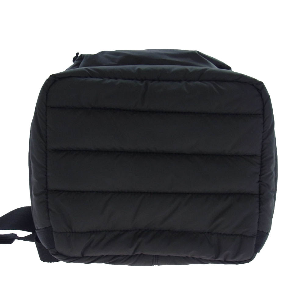 Supreme シュプリーム 22AW × PERTEX パーテックス Puffer Backpack パファー バックパック リュック バッグ ボックスロゴ チャコール系【極上美品】【中古】