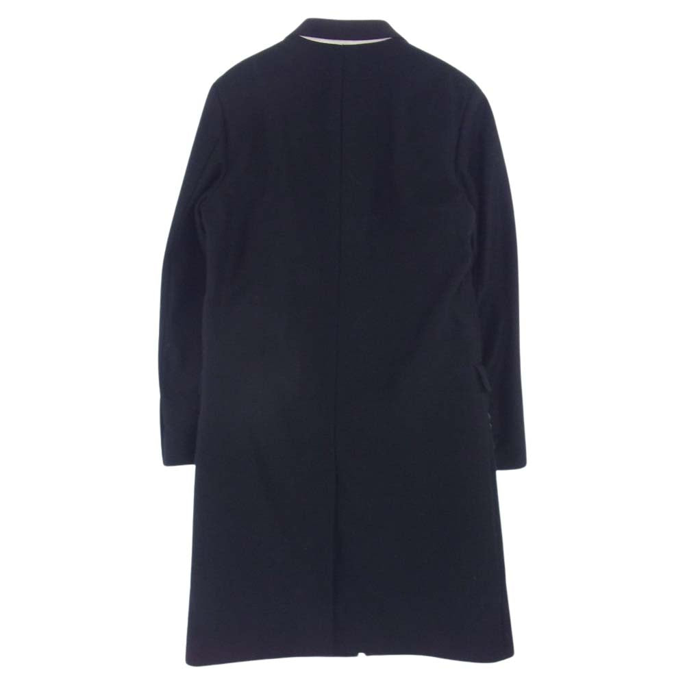アミ アレクサンドルマテュッシ AMI115FPM シングル チェスター コート  ブラック系 46【中古】