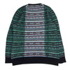 Sacai サカイ 13-00478M フェアアイル ボーダー Vネック ニット セーター ブラック系 2【中古】