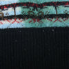 Sacai サカイ 13-00478M フェアアイル ボーダー Vネック ニット セーター ブラック系 2【中古】