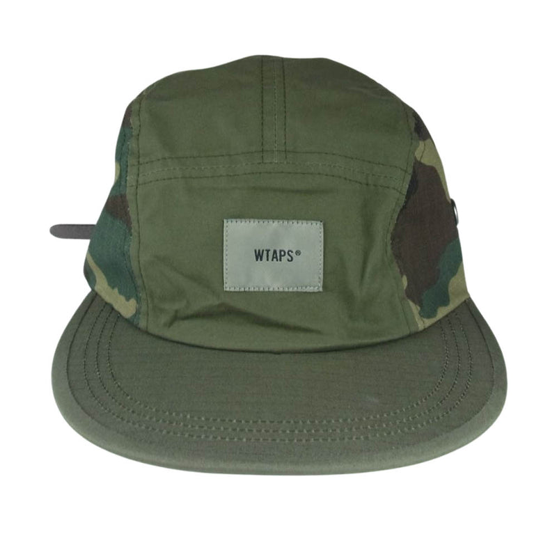 WTAPS ダブルタップス 21AW  212HCDT-HT01 T-5 01 CAP COTTON WEATHER RIPSTOP コットン ウェザー リップストップ キャップ カーキ系 00【新古品】【未使用】【中古】