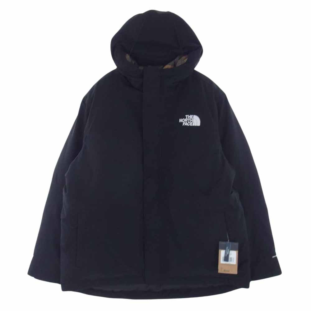 THE NORTH FACE ノースフェイス NF0A3MJKHS9 BALHAM INSULATED JACKET 裏地カモ バルハム ダウン ジャケット ブラック系 XXL【極上美品】【中古】