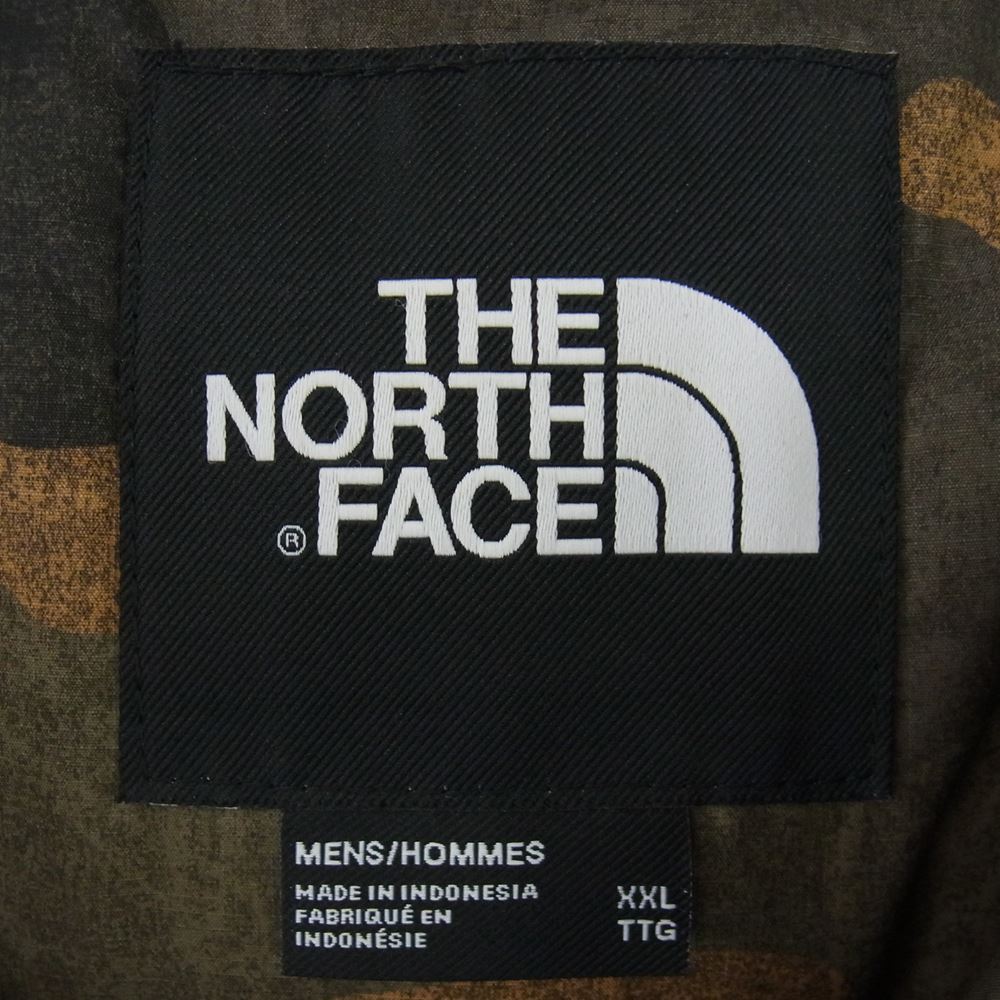 THE NORTH FACE ノースフェイス NF0A3MJKHS9 BALHAM INSULATED JACKET 裏地カモ バルハム ダウン ジャケット ブラック系 XXL【極上美品】【中古】