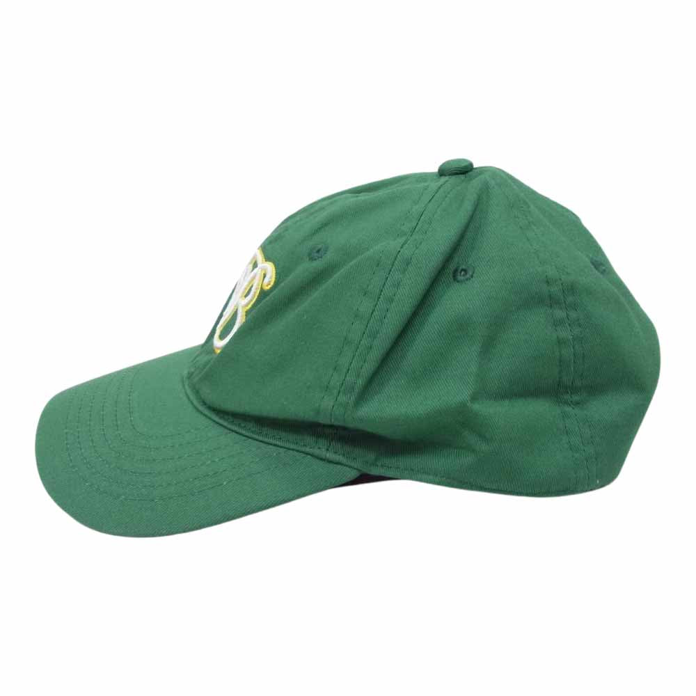 ブラックアイパッチ BEPFW21AC28 B Emblem Cap Bエンブレム 刺繍 キャップ グリーン系 FREE【新古品】【未使用】【中古】