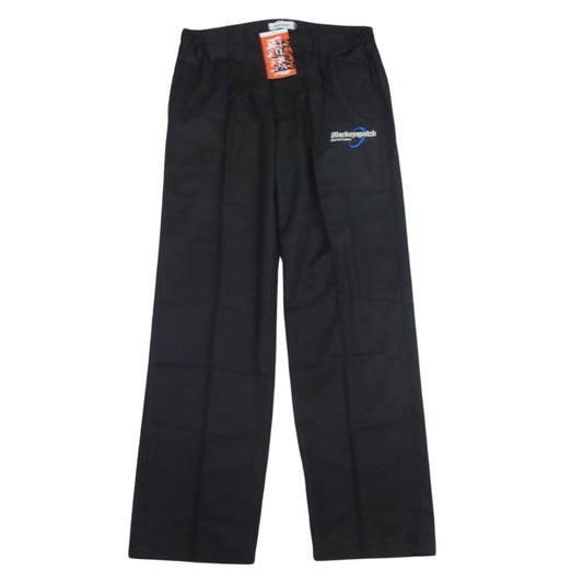 ブラックアイパッチ 50821402 SOLUTIONS SLACKS PANTS ソリューション ロゴ スラックスパンツ ブラック系 L【新古品】【未使用】【中古】
