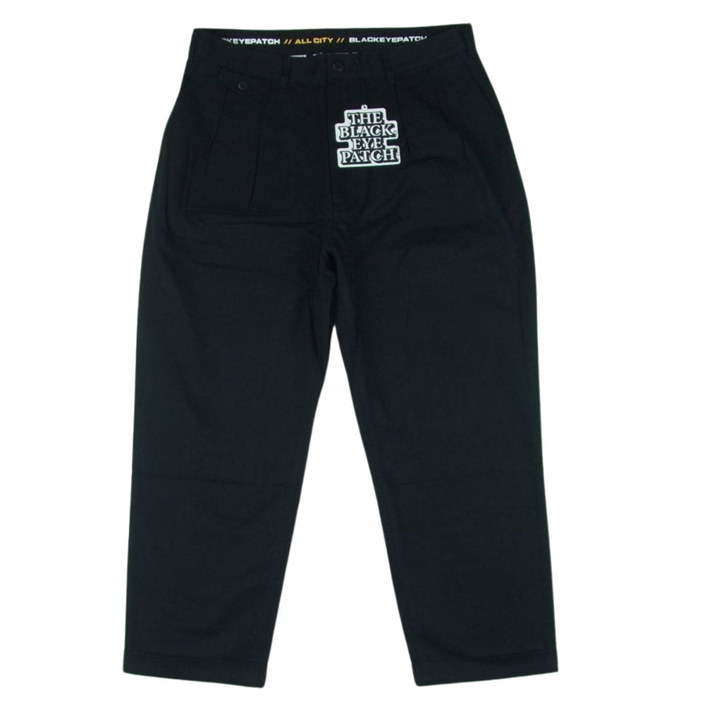 ブラックアイパッチ BEPFW21PA04 ALL CITY TWO-TUCK CHINO オールシティ 2タック チノパンツ ネイビー系 黒に近いネイビー系【新古品】【未使用】【中古】