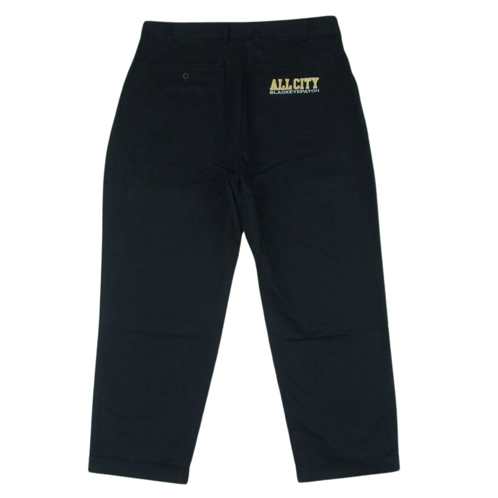 ブラックアイパッチ BEPFW21PA04 ALL CITY TWO-TUCK CHINO オールシティ 2タック チノパンツ ネイビー系 黒に近いネイビー系【新古品】【未使用】【中古】