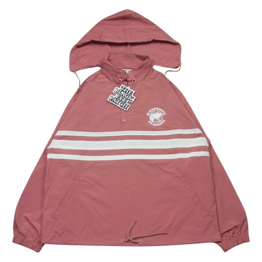 ブラックアイパッチ 21AW BEPFW210T01 BIG BUSINESS NYLON ANORAK ナイロン アノラック ジャケット ピンク系 M【新古品】【未使用】【中古】