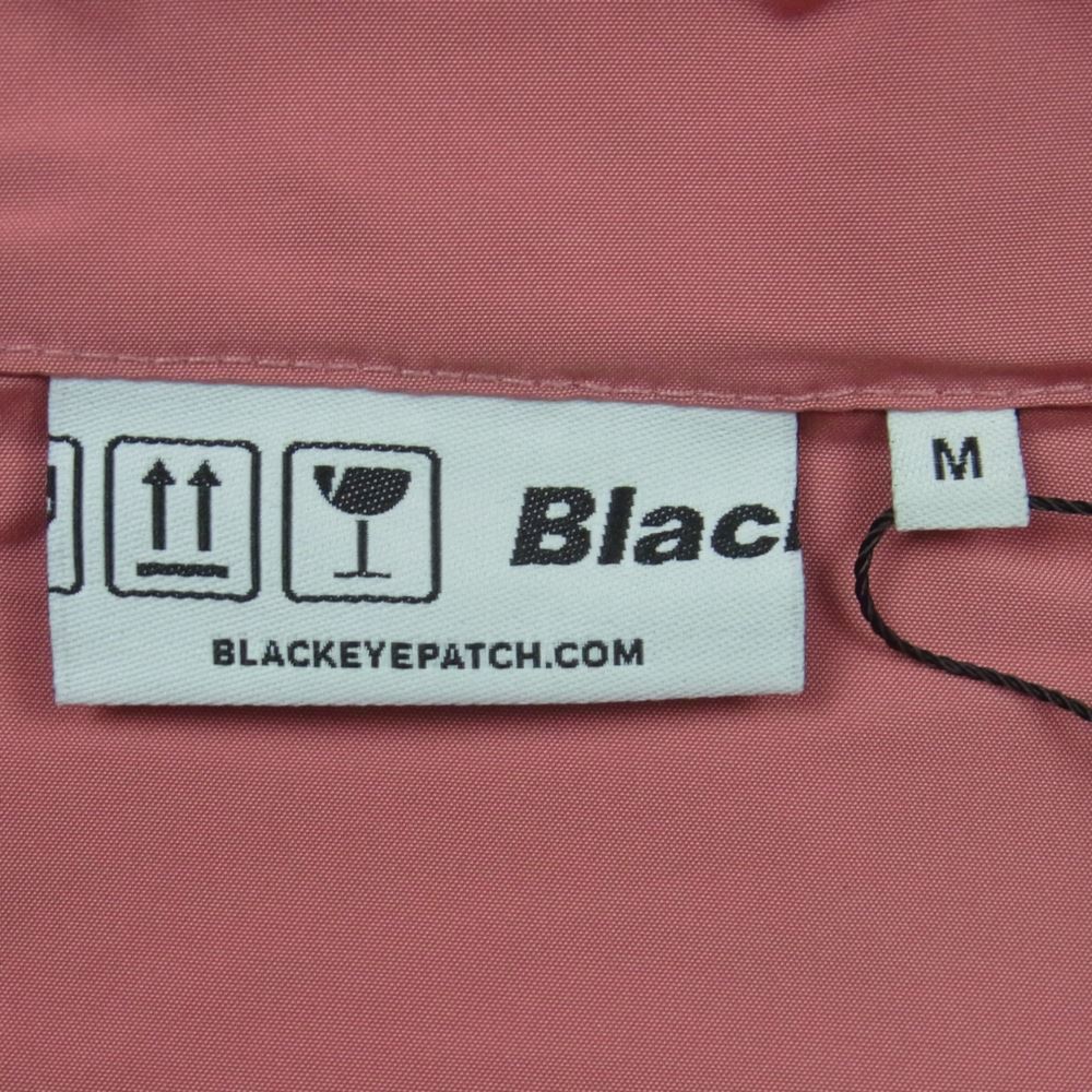 ブラックアイパッチ 21AW BEPFW210T01 BIG BUSINESS NYLON ANORAK ナイロン アノラック ジャケット ピンク系 M【新古品】【未使用】【中古】