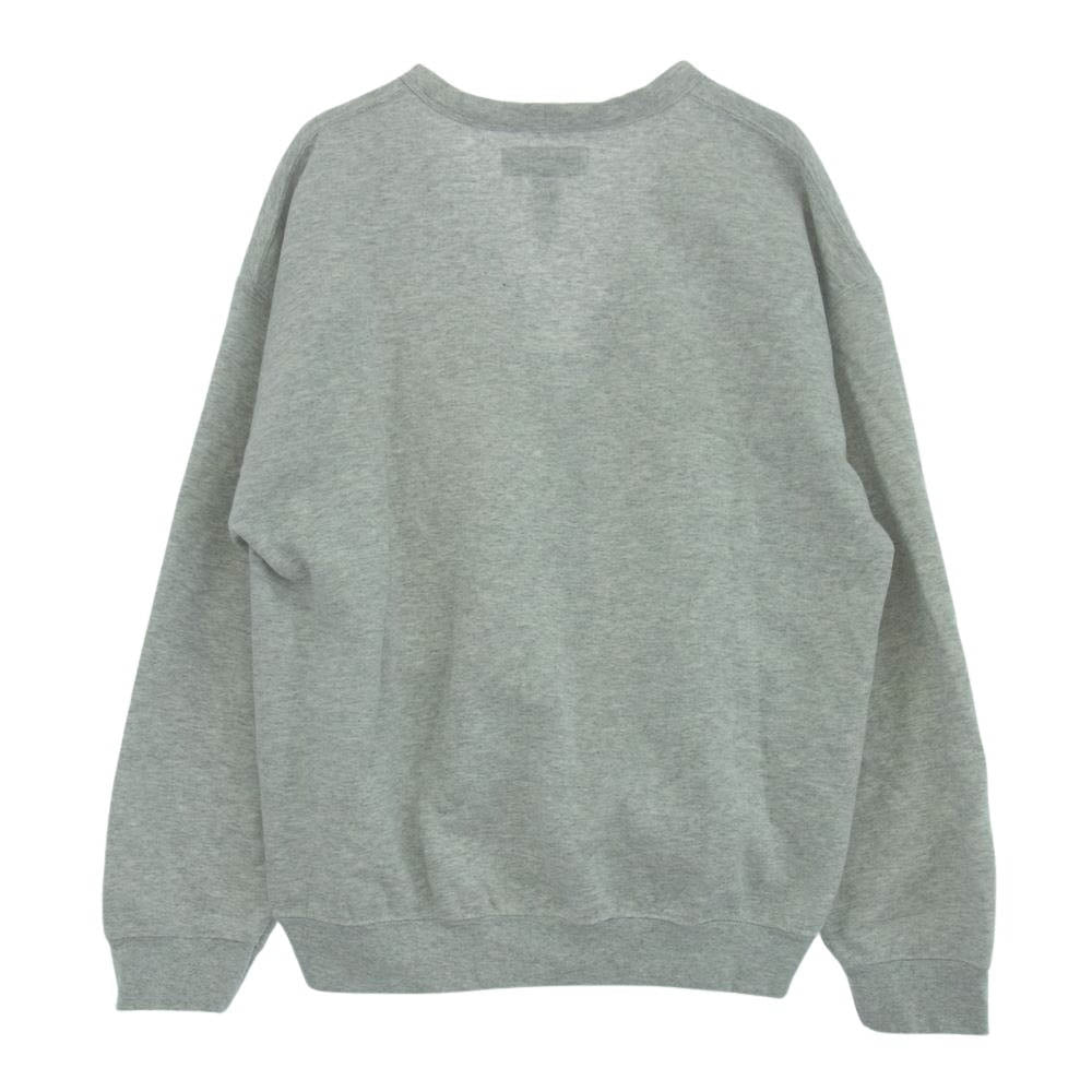 カップアンドコーン リメイク スウェット カーディガン グレー系 XL【中古】