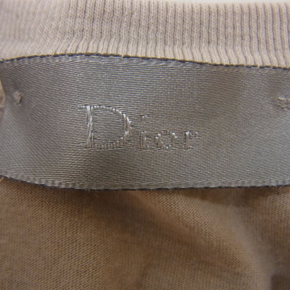 DIOR HOMME ディオールオム 07SS 7E3360740010 レイヤード Tシャツ 半袖 グレー系 XXS【中古】