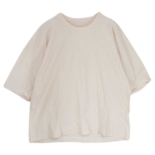 HOMME PLISSE ISSEY MIYAKE オム プリッセ イッセイミヤケ HP31JK203 RELEASE-T 2 オーバーサイズ ラグラン 半袖 Tシャツ ベージュ系 3【中古】