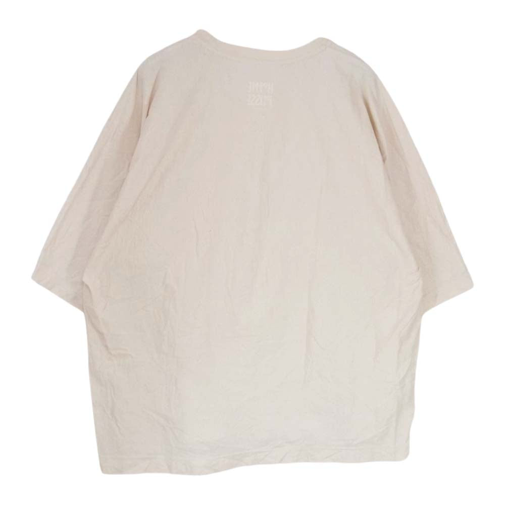 HOMME PLISSE ISSEY MIYAKE オム プリッセ イッセイミヤケ HP31JK203 RELEASE-T 2 オーバーサイズ ラグラン 半袖 Tシャツ ベージュ系 3【中古】