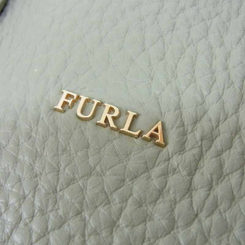 Furla フルラ 238088 F6876 カプリッチョ 2WAY ハンドバッグ ショルダーバッグ グレー系【中古】