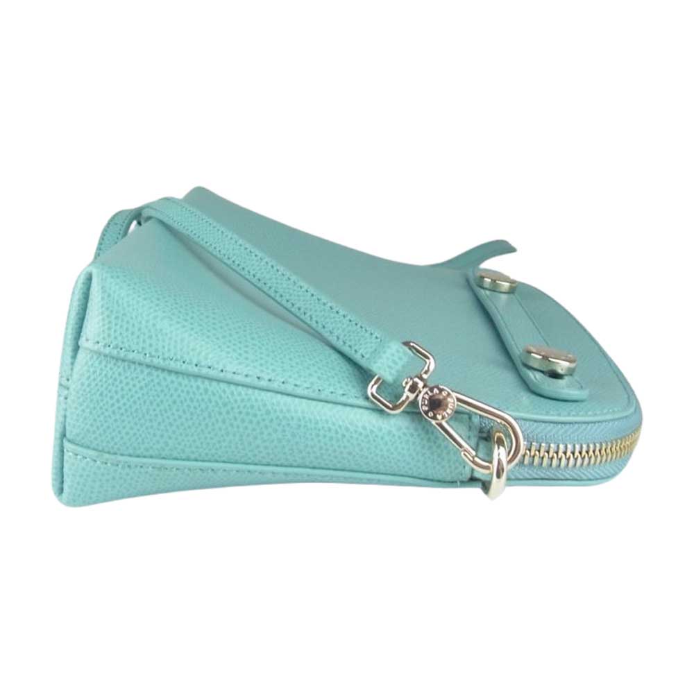Furla フルラ 13483 794906 パイパー ポシェット ミニ ショルダーバッグ グリーン系【中古】