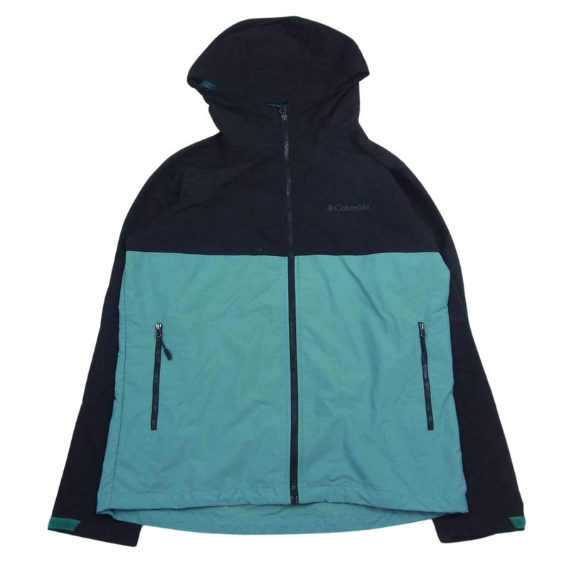 コロンビア 218 PM3427 Visavona Pass Jacket ヴィザボナ パス ジャケット グリーン系 ブラック系 XL【中古】