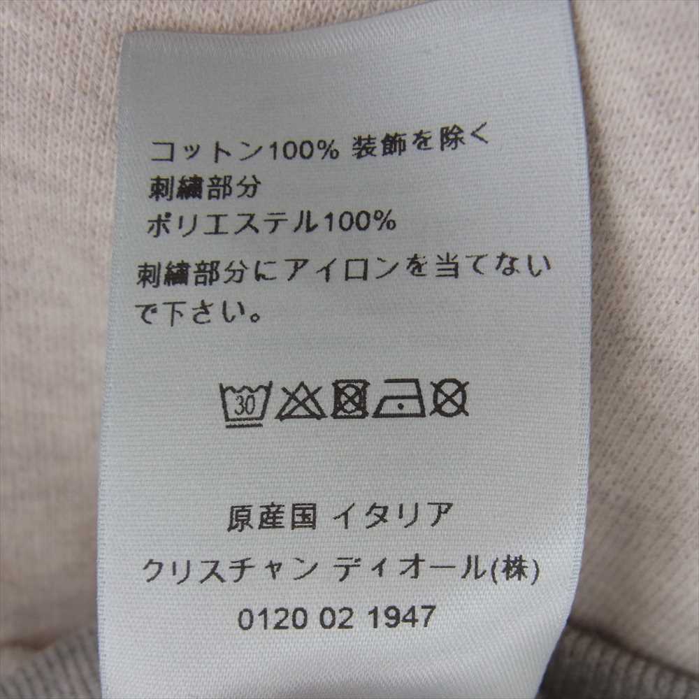 Dior ディオール 21AW 143J684C0736 × PETER DOIG ピータードイグ ロゴ刺繍 裏起毛 クルーネック スウェット グレー系 L【中古】