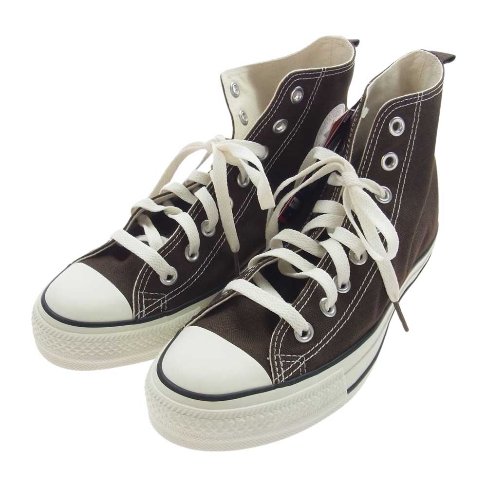 CONVERSE コンバース REACT リアクト × PORTER ポーター ALL STAR HI 1SD501 オールスター ハイカット スニーカー ブラウン系【新古品】【未使用】【中古】