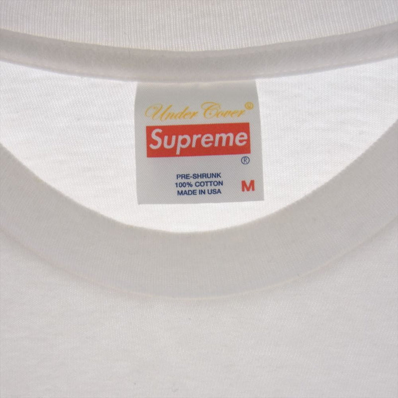 Supreme シュプリーム 15SS × UNDER COVER アンダーカバー Synhead Tee シンヘッド Tシャツ ホワイト系 M【中古】