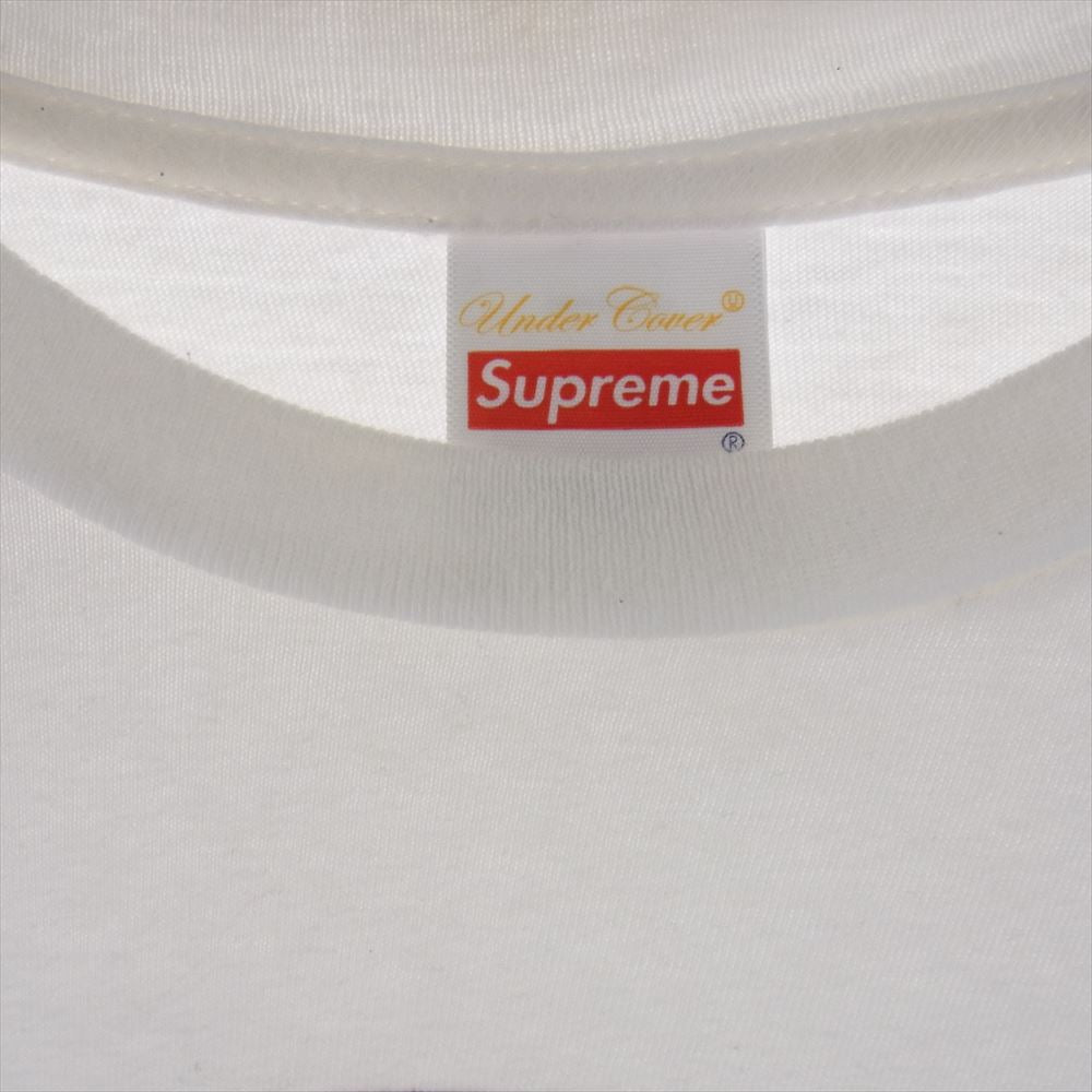 Supreme シュプリーム 18SS ×UNDERCOVER アンダーカバー ×Public Enemy パブリックエネミー Terrordome Tee テラードーム Tシャツ ホワイト系 M【中古】