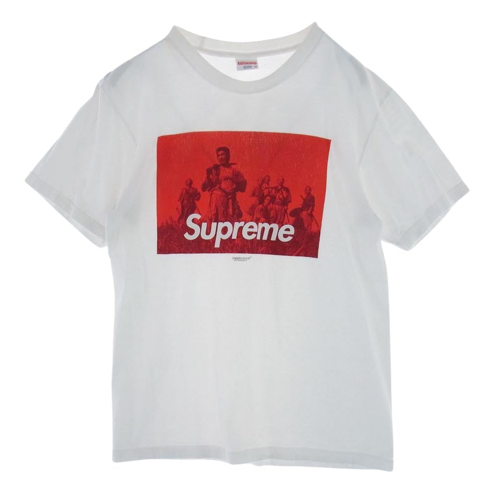 Supreme シュプリーム 16AW × UNDERCOVER アンダーカバー Seven Samurai Tee セブンサムライ Tシャツ 侍 ホワイト系 M【中古】