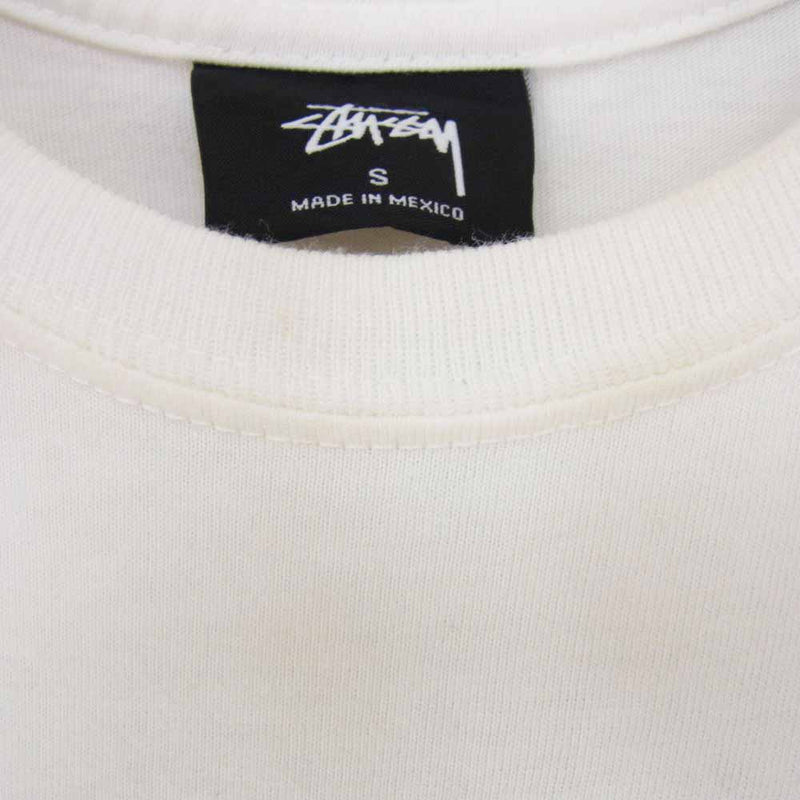 STUSSY ステューシー DSM限定 ドーバーストリートマーケット Gianni フォト プリント 半袖 Tシャツ ホワイト系 S【中古】