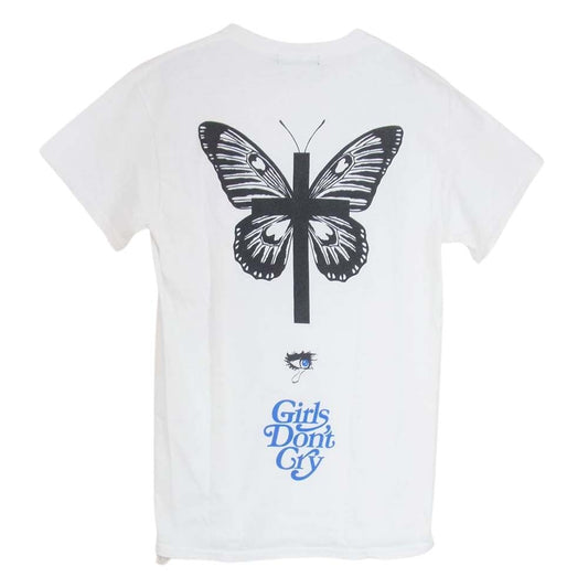UNDERCOVER アンダーカバー Girls Don't Cry ガールズドントクライ Logo Tee ロゴ 半袖 Tシャツ ホワイト系 S【中古】