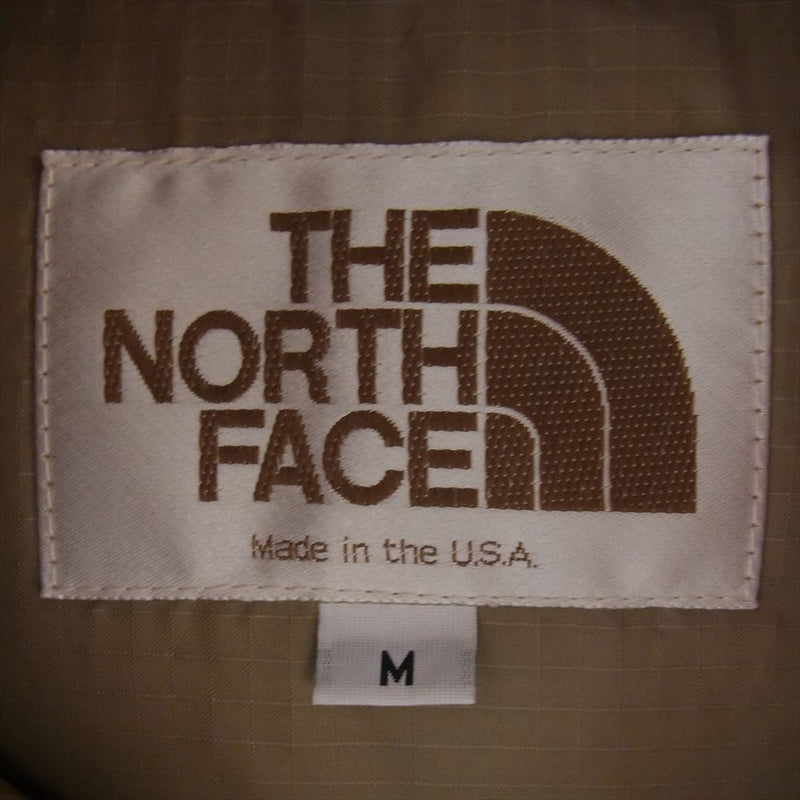 THE NORTH FACE ノースフェイス Made in U.S.A 90s 茶タグ Sierra Parka シエラ ダウン パーカ ジャケット 赤茶色系 M【中古】