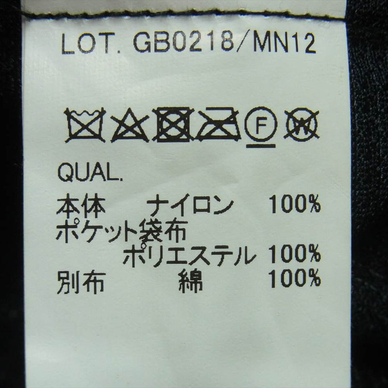 glamb グラム GB0218-MN12 Sandy pants サンディー ナイロン イージー パンツ 中国製 ブラック系 1【中古】