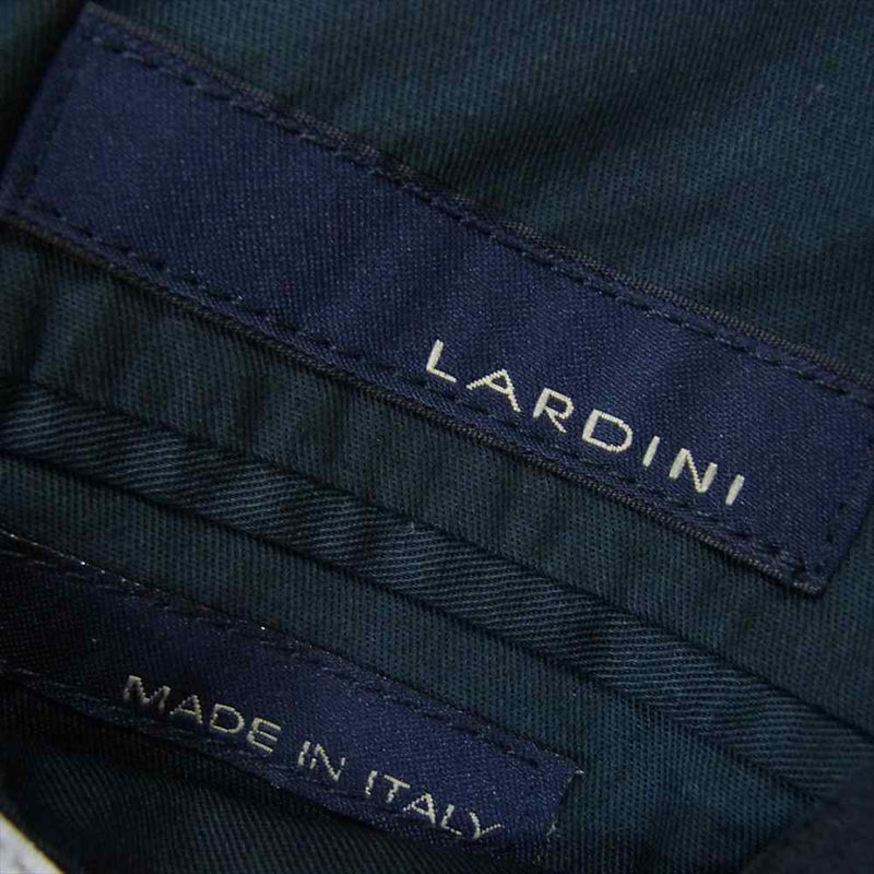 LARDINI ラルディーニ ブートニエール付き ジレ ベスト ネイビー系 46【中古】