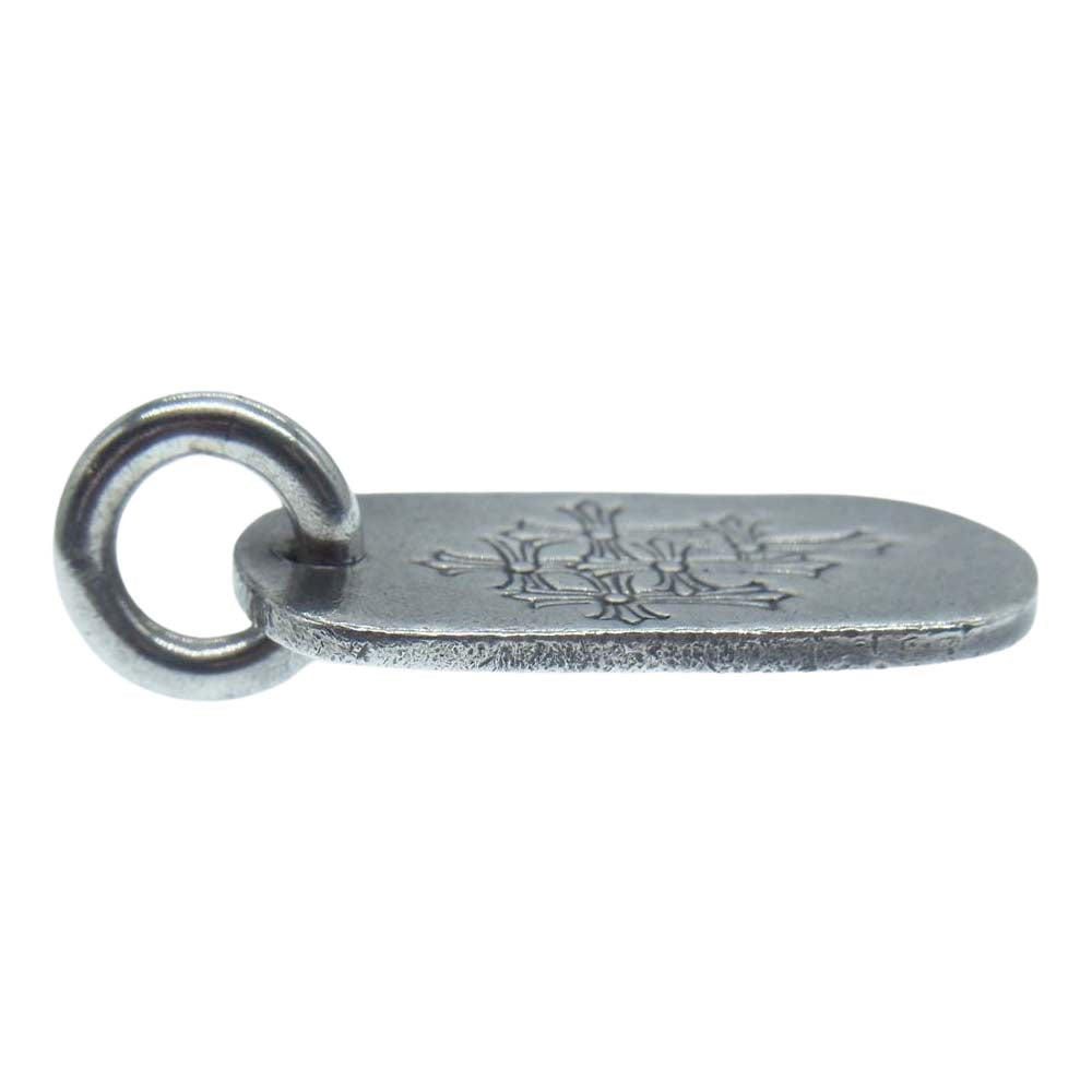 CHROME HEARTS クロムハーツ（原本無） Cemetery Cross Dogtag セメタリークロス ドッグタグ ペンダントトップ シルバー系【中古】