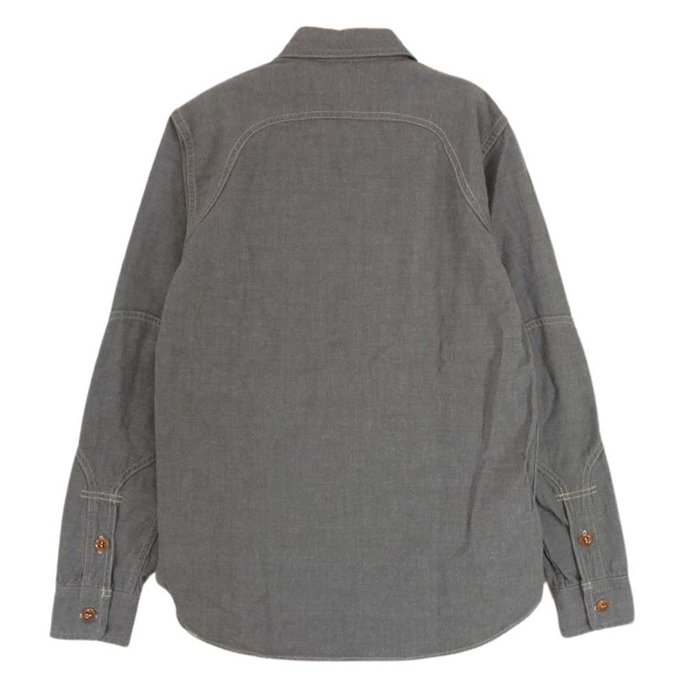 FREEWHEELERS フリーホイーラーズ SKAGIT スカジット プルオーバー シャツ グレー系 14【中古】